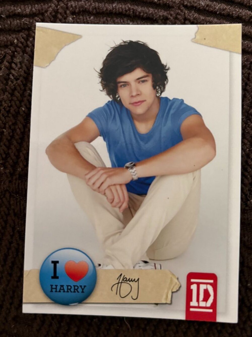 Official One Direction Trading Card Set Harry Styles #41